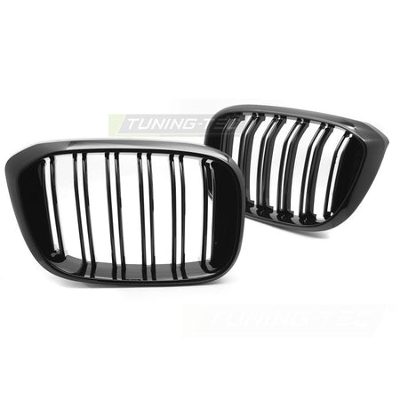 Griglia Sport Nero Lucido Doppio Bar per BMW X3 G01 (2017-2021)