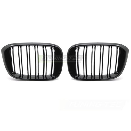 Griglia Sport Nero Lucido Doppio Bar per BMW X3 G01 (2017-2021)