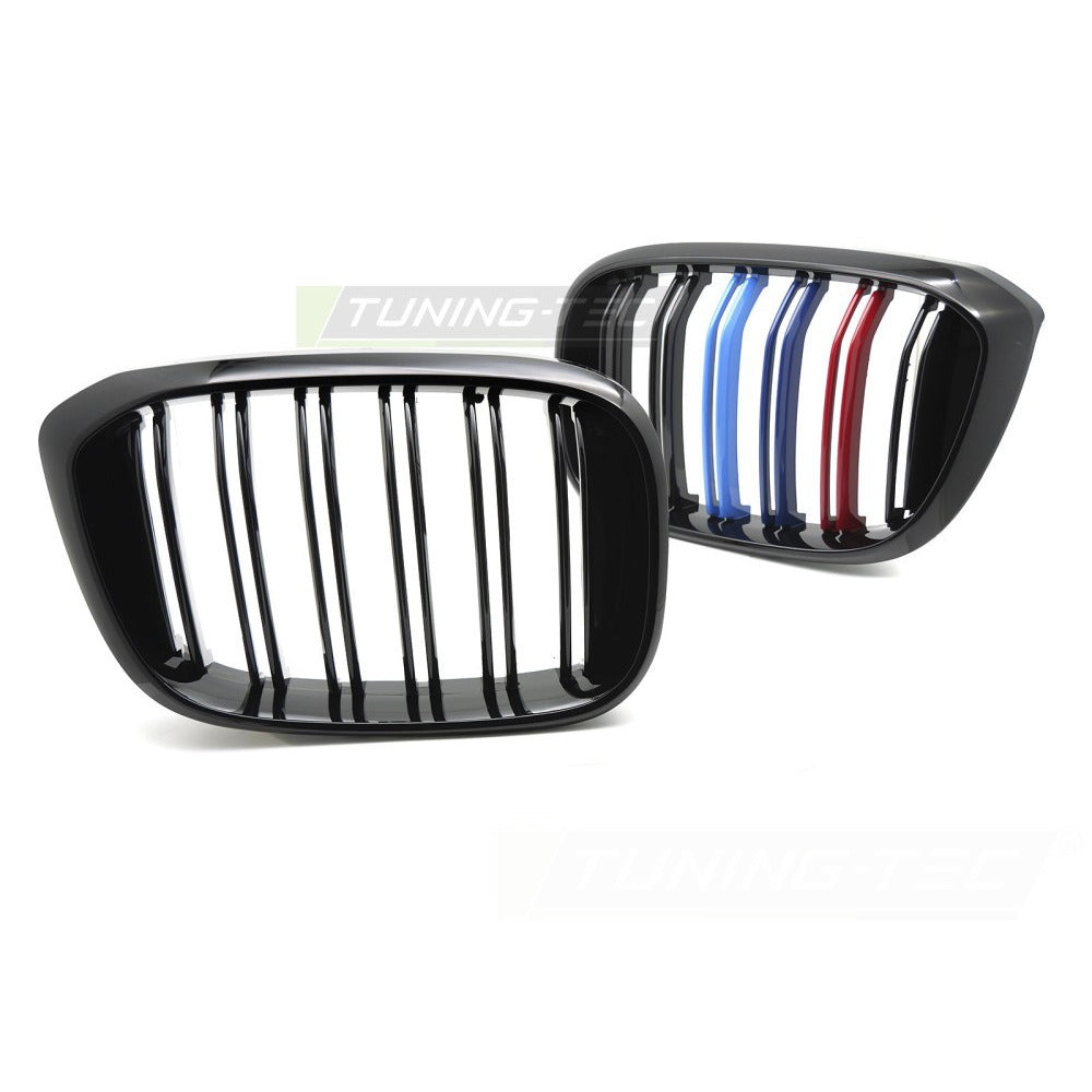 Griglia Sport Nero Tri-Colour Doppio Bar per BMW X3 G01 (2017-2021)