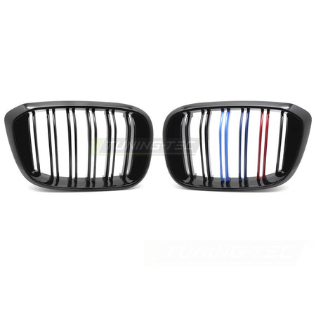 Griglia Sport Nero Tri-Colour Doppio Bar per BMW X3 G01 (2017-2021)