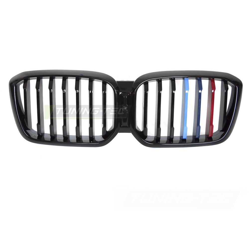 Griglia Nero Tri-Colour per BMW X3 G01 LCI (anni 21-25) Griglia Sportiva