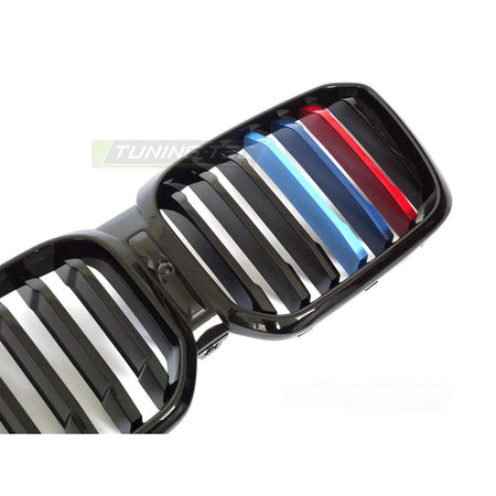 Griglia Nero Tri-Colour per BMW X3 G01 LCI (anni 21-25) Griglia Sportiva