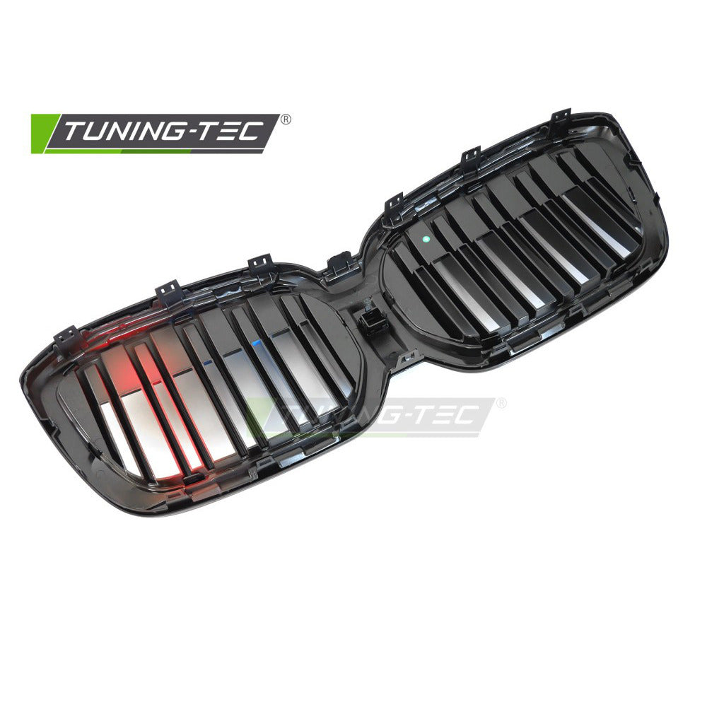 Griglia Sport Nero Lucido Tri-Colour Doppio Bar per BMW IX3 G08 (2021-2025)
