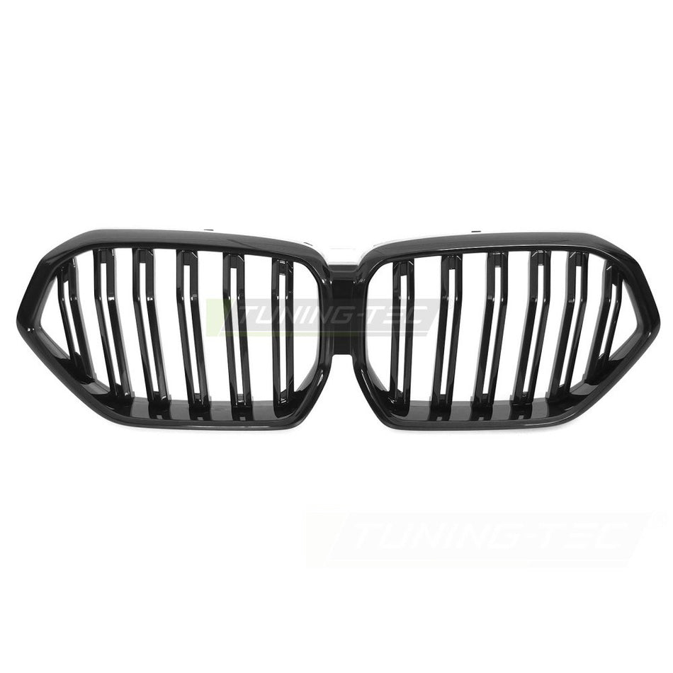 Griglia Sport Nero Lucido Doppio Bar per BMW X6 G06 (2019-2023)