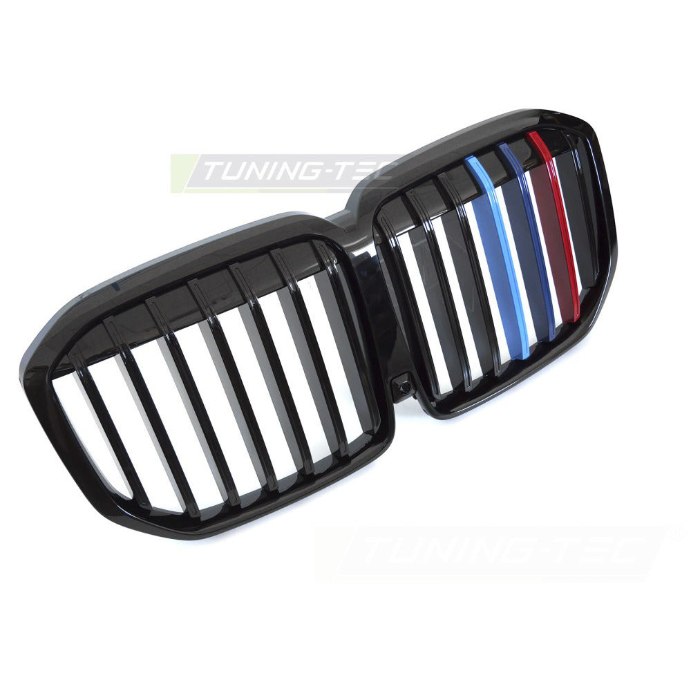 Griglia Nero Lucido Tri-Colour per BMW X7 G07 (anni 22-) Griglia Sportiva
