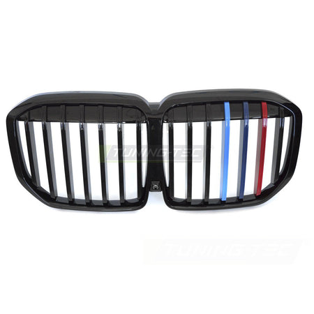 Griglia Nero Lucido Tri-Colour per BMW X7 G07 (anni 22-) Griglia Sportiva