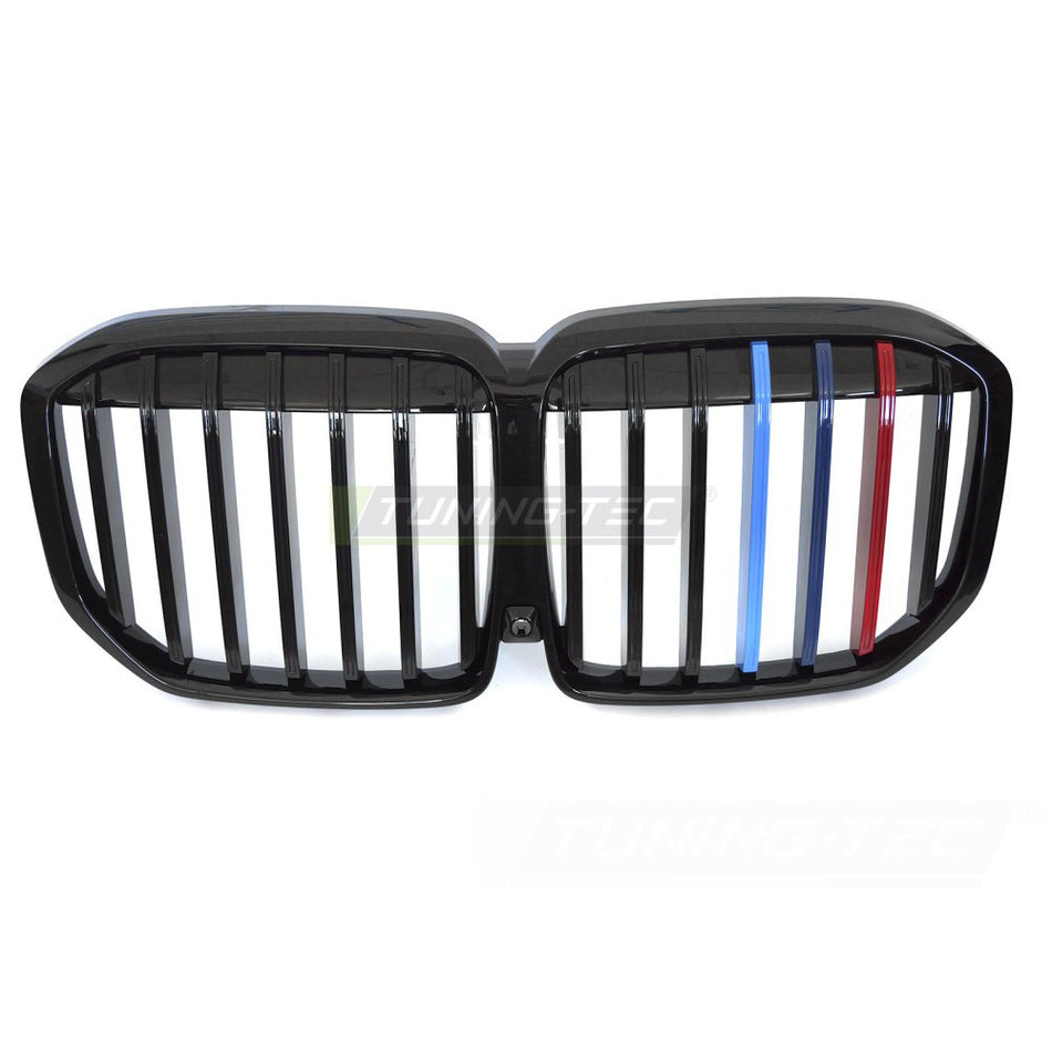 Griglia Nero Lucido Tri-Colour per BMW X7 G07 (anni 22-) Griglia Sportiva