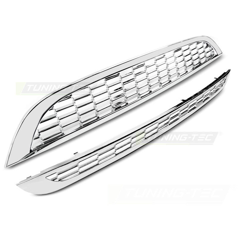 Griglia S Type Cromato per Mini Cooper 01-06 R50/R53, Griglia Sportiva Anteriore