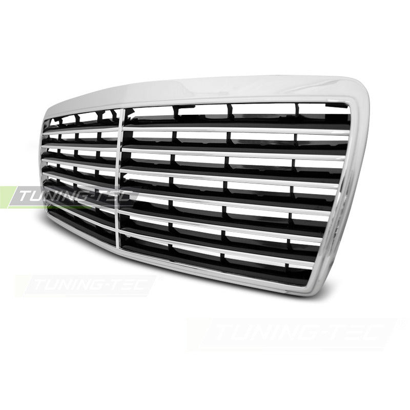 Griglia Cromato per Mercedes W124 Classe E (05.93-06.95) - Griglia Sportiva