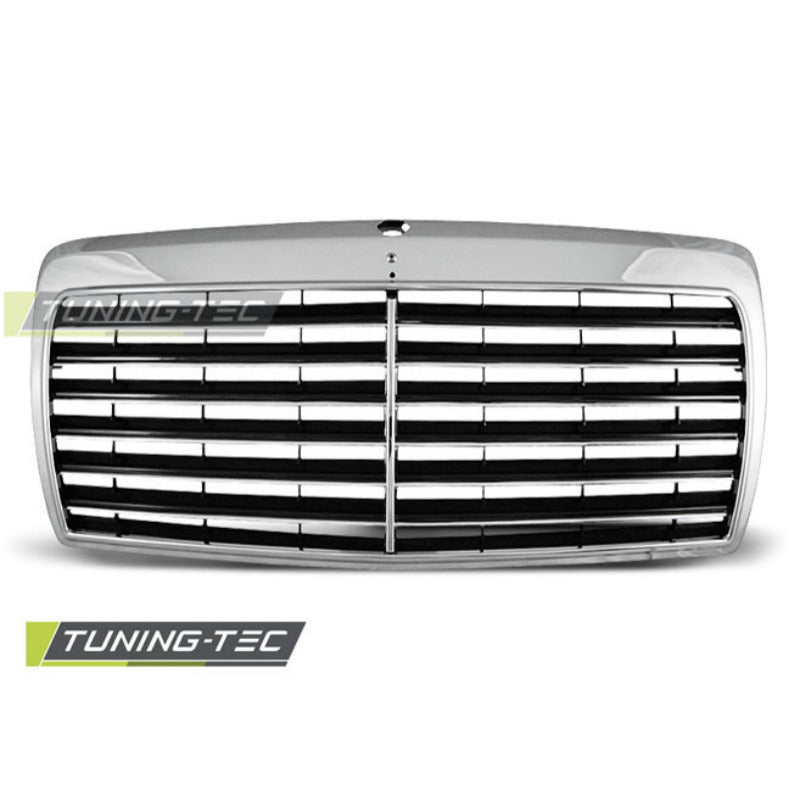 Griglia Cromato per Mercedes W124 Classe E (01.85-04.93) - Griglia Sportiva