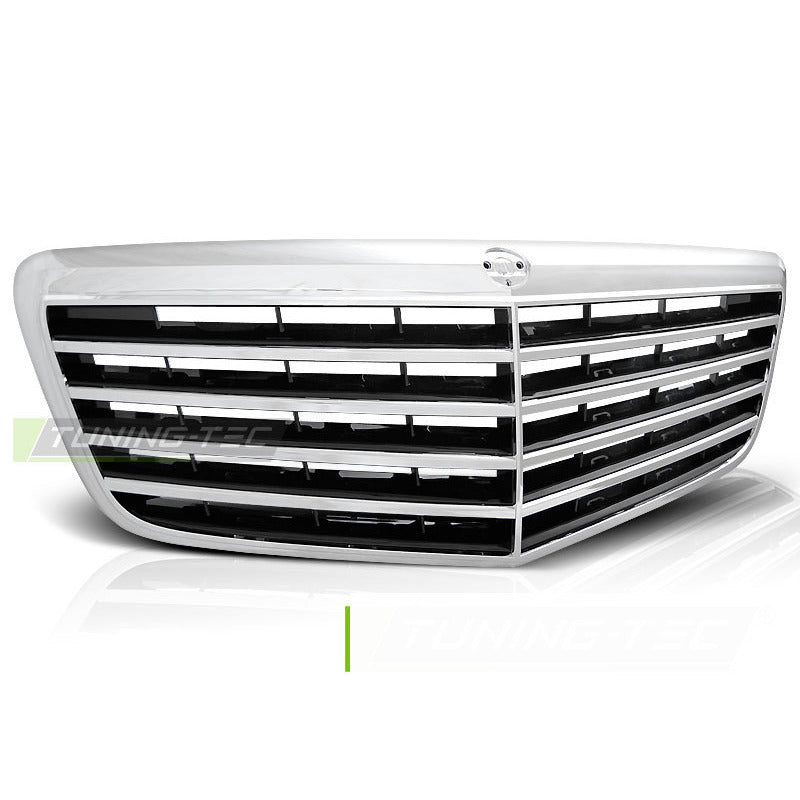 Griglia Cromato per Mercedes W211 Classe E (03.06-09) - Griglia Sportiva