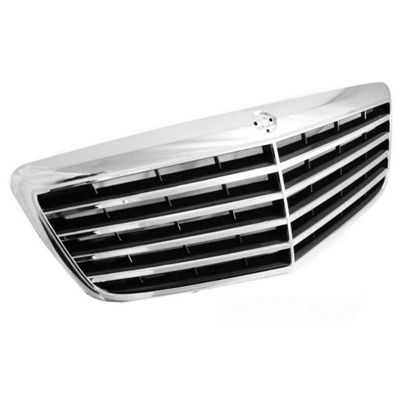 Griglia Cromato per Mercedes W211 Classe E (03.06-09) - Griglia Sportiva