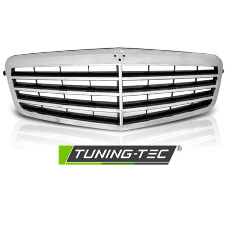 Griglia Cromato per Mercedes W212 (09-13) - Griglia Sportiva Anteriore