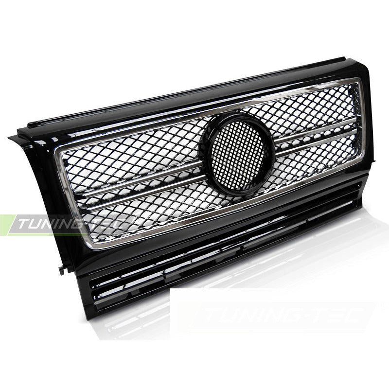 Griglia Sport Nero Cromato per Mercedes W463 (anni 90-12) Griglia Anteriore