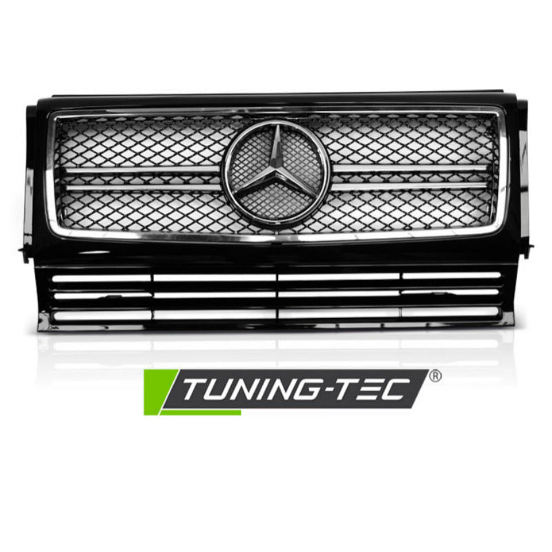 Griglia Sport Nero Cromato per Mercedes W463 (anni 90-12) Griglia Anteriore