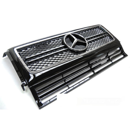 Griglia Sport Nero Cromato per Mercedes W463 (anni 90-12) Griglia Anteriore