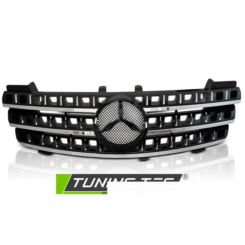Griglia Sport Nero Cromato per Mercedes W164 (2005-2008) - Griglia Anteriore