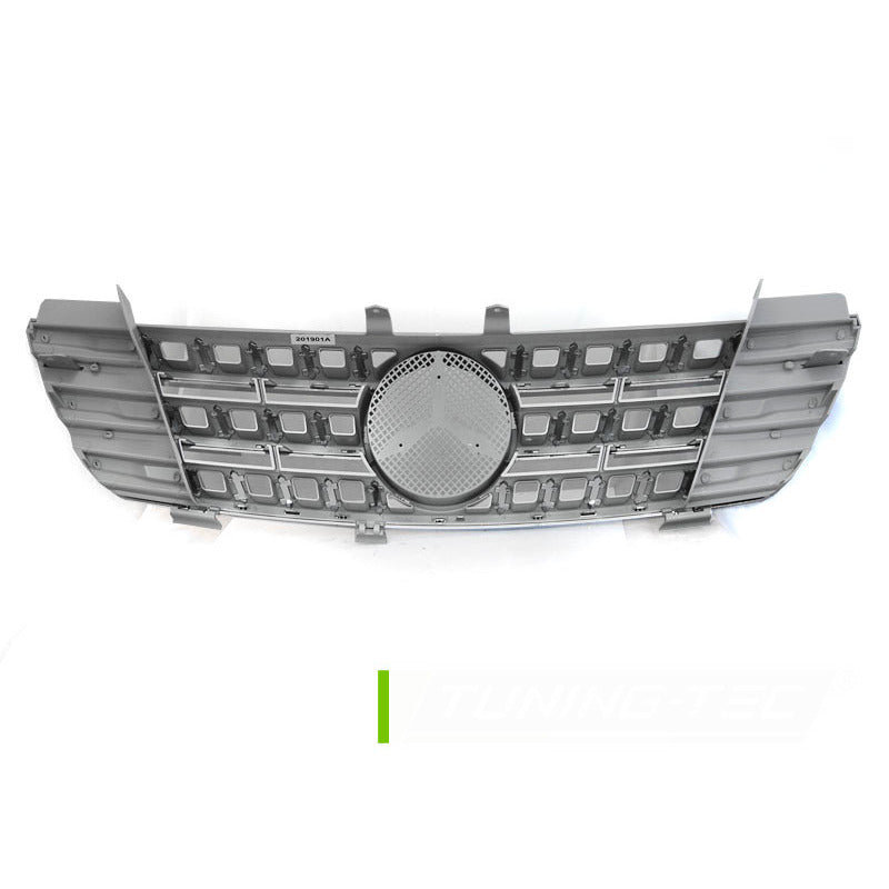 Griglia Sport Argento Cromato per Mercedes W164 (2005-2008) - Griglia Anteriore