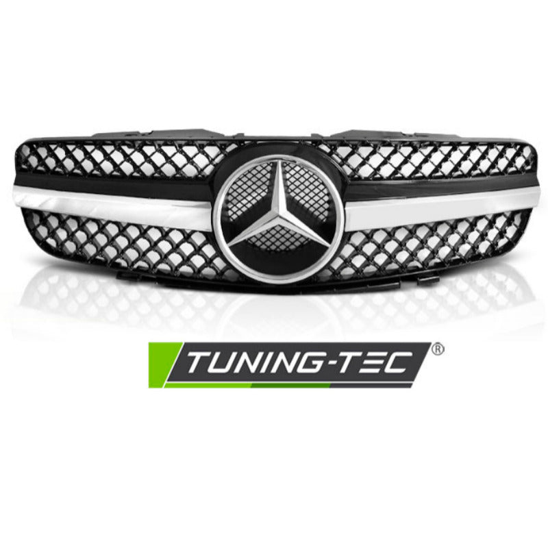 Griglia Sport Nero Cromato per Mercedes SL R230 (01-06)