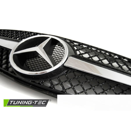 Griglia Sport Nero Cromato per Mercedes SL R230 (01-06)