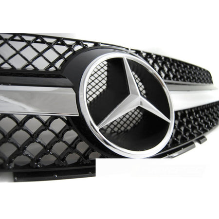 Griglia Sport Nero Cromato per Mercedes SL R230 (01-06)