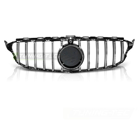 Griglia Sport Nero Lucido Cromato per Mercedes W205 (2014-2018)