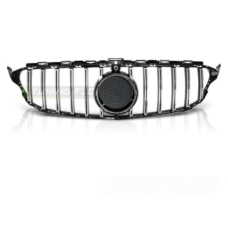Griglia Sport Nero Lucido Cromato per Mercedes W205 (2014-2018)
