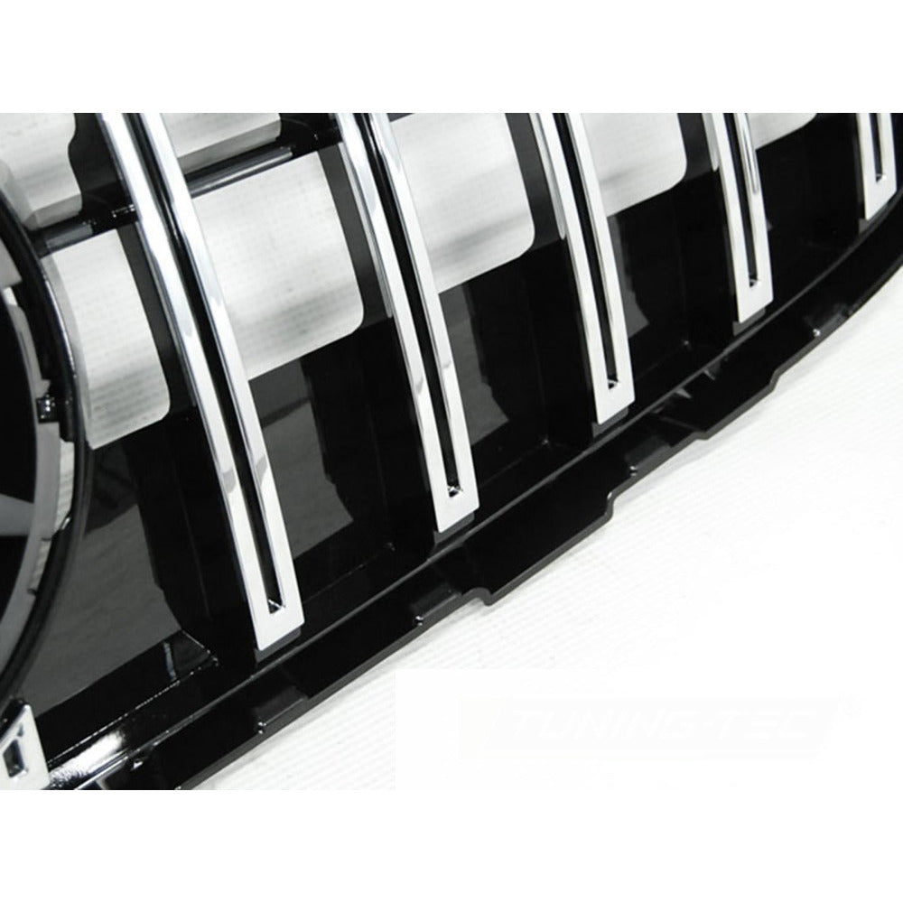 Griglia Sport Nero Lucido Cromato per Mercedes GLC W253 (2015-2018)