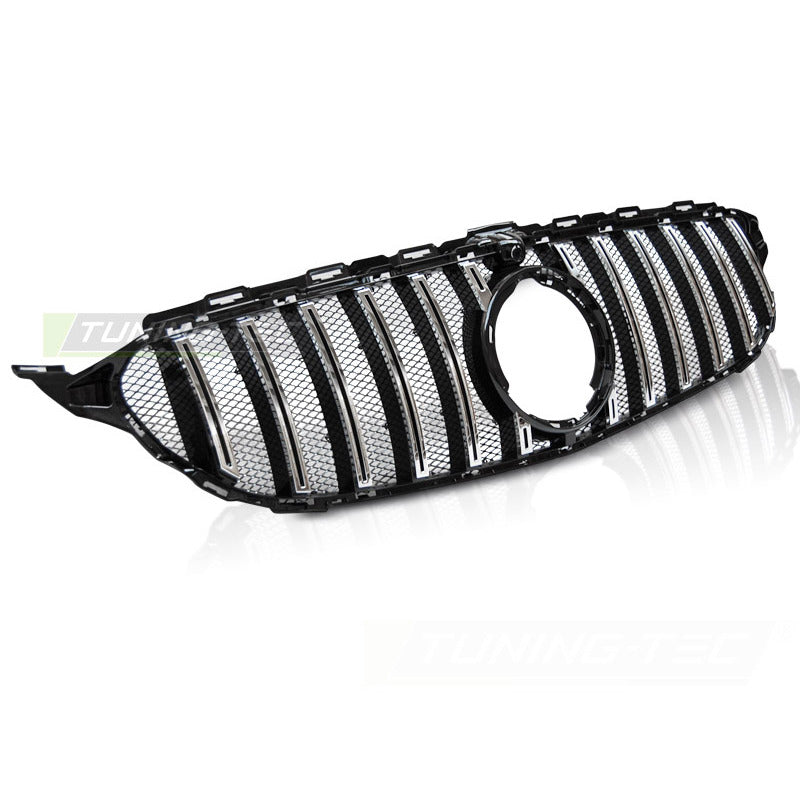 Griglia Sport Nero Cromato per Mercedes W205 (anni 18-) Griglia Anteriore