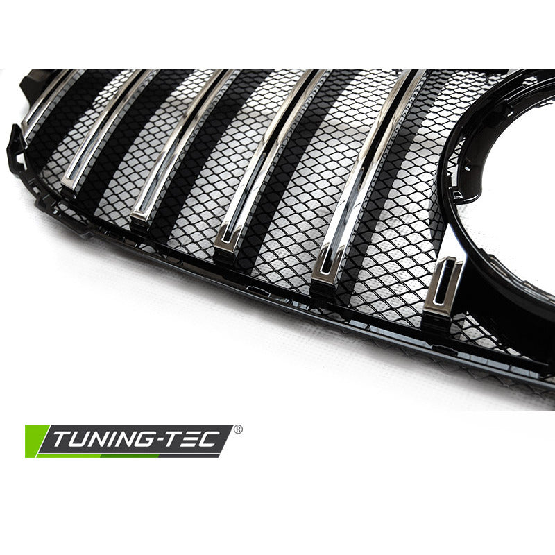 Griglia Sport Nero Cromato per Mercedes W205 (anni 18-) Griglia Anteriore