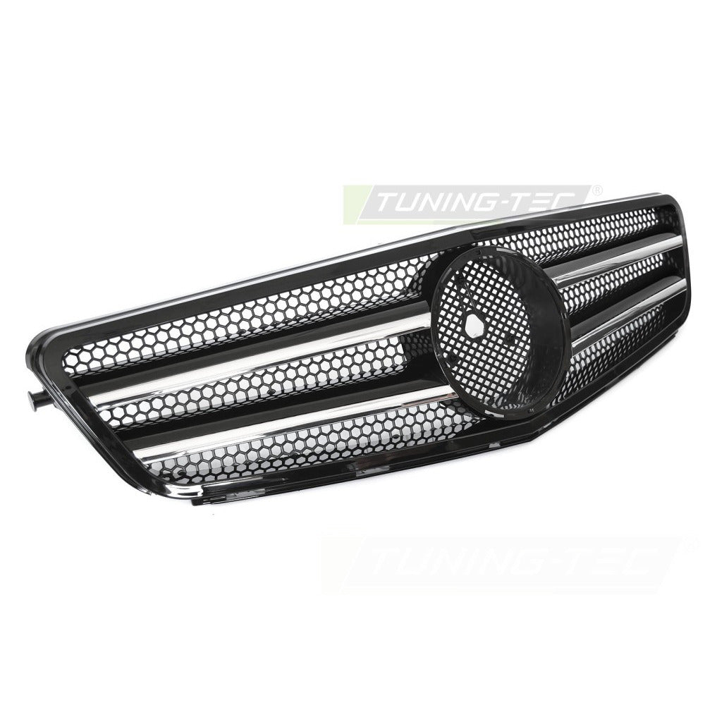 Griglia Sport Nero Cromato per Mercedes W204 (07-14) - Griglia Aerazione
