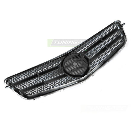 Griglia Sport Argento Cromato per Mercedes W204 (07-14) - Griglia Aerazione