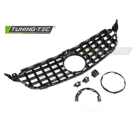 Griglia Sport Nero Cromato per Mercedes W205 (14-21) / S205 (14-21) / C205