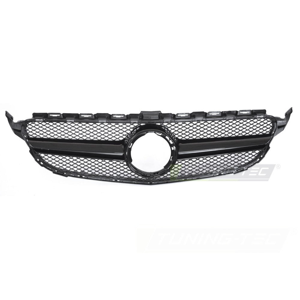 Griglia Nero Lucido per Mercedes W205 18-21 / S205 18-21 / C205 18-23