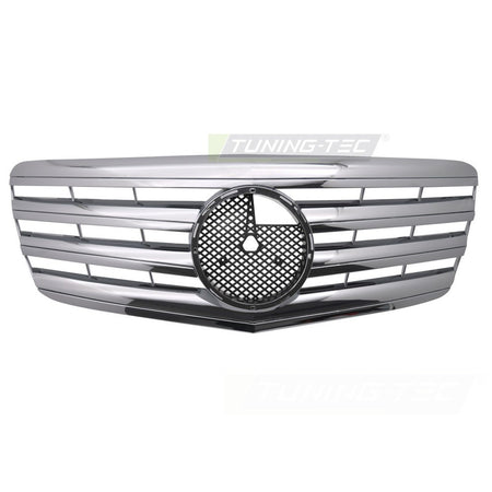 Griglia Sport Cromato per Mercedes W211 (06-09) - Griglia Anteriore Sportiva