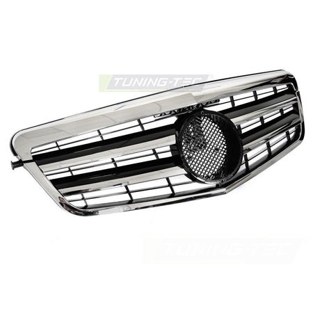 Griglia Sport Nero Cromato per Mercedes W212/S212 (09-13) - Griglia Anteriore