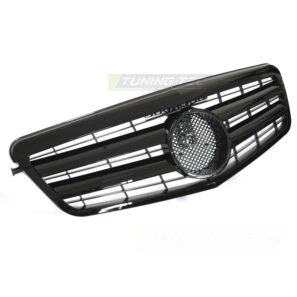 Griglia Sport Nero Lucido per Mercedes W212 (09-13) - Griglia Anteriore Sportiva