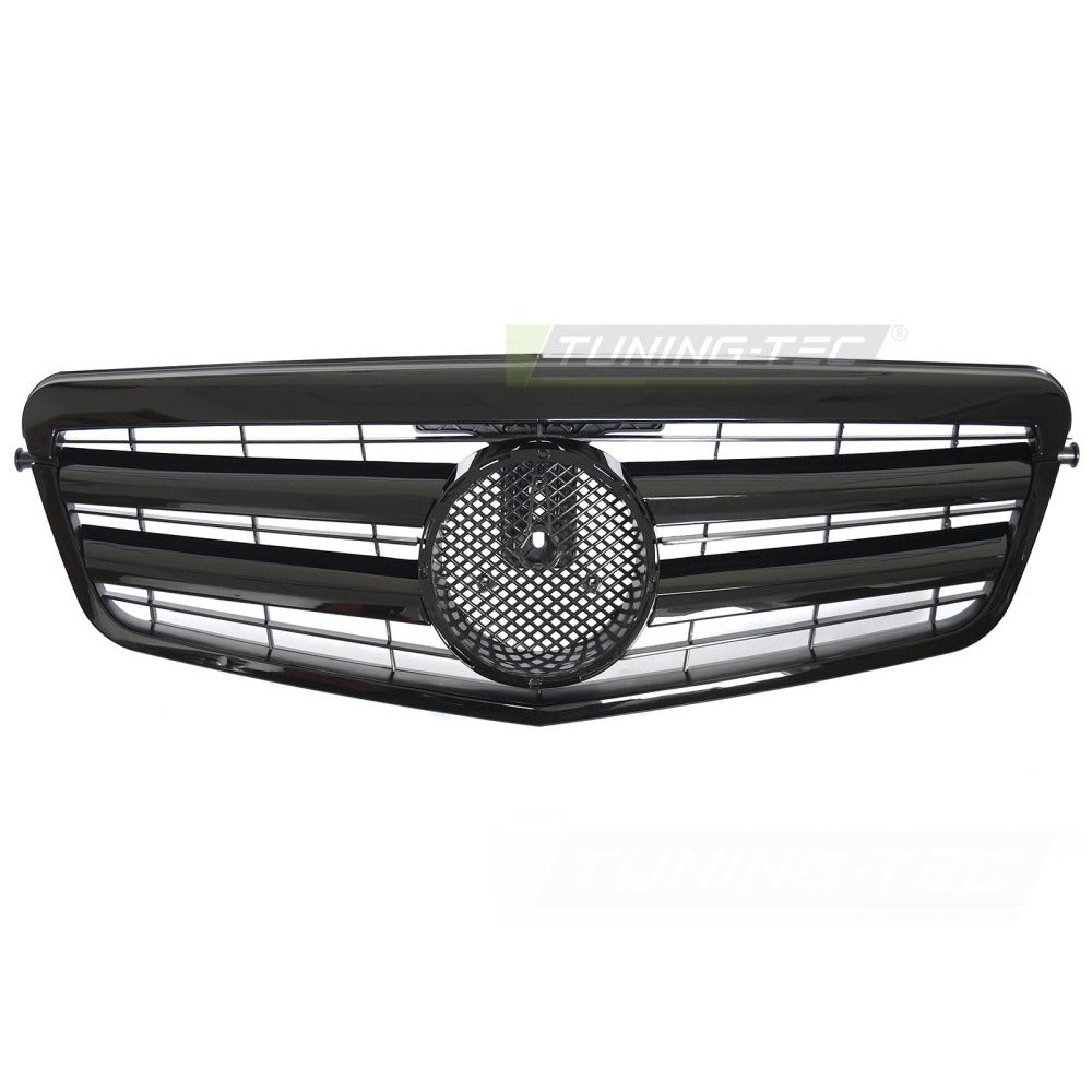 Griglia Sport Nero Lucido per Mercedes W212 (09-13) - Griglia Anteriore Sportiva