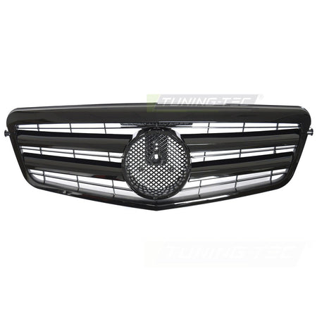 Griglia Sport Nero Lucido per Mercedes W212 (09-13) - Griglia Anteriore Sportiva