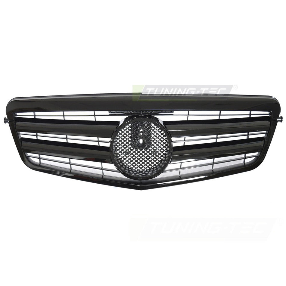 Griglia Sport Nero Lucido per Mercedes W212 (09-13) - Griglia Anteriore Sportiva