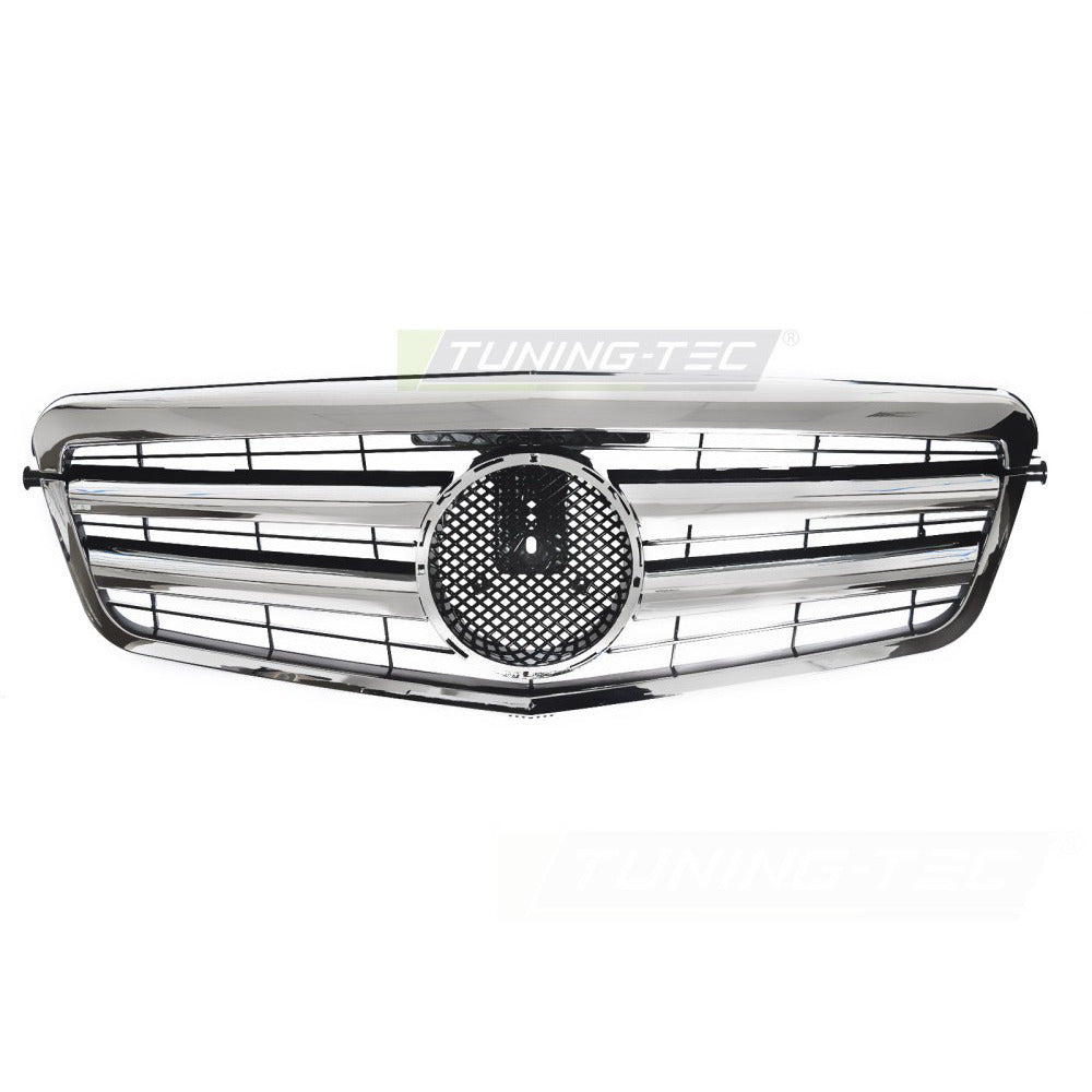 Griglia Sport Cromato per Mercedes W212 (09-13) - Griglia Anteriore Sportiva