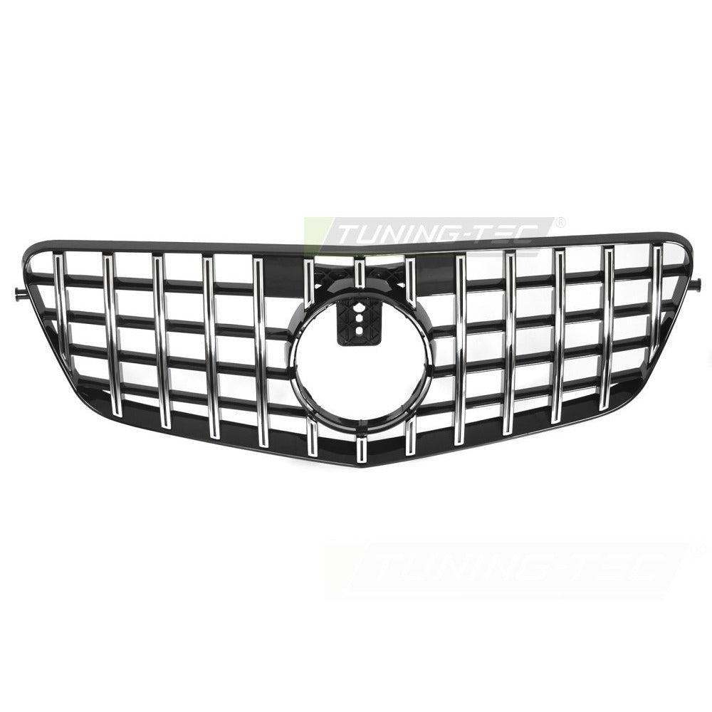 Griglia Sport Nero Cromato per Mercedes W212 (09-13) - Griglia Aerazione