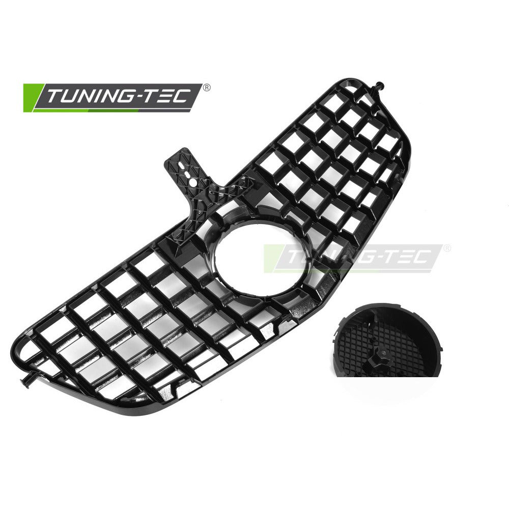Griglia Sport Nero Cromato per Mercedes W212 (09-13) - Griglia Aerazione