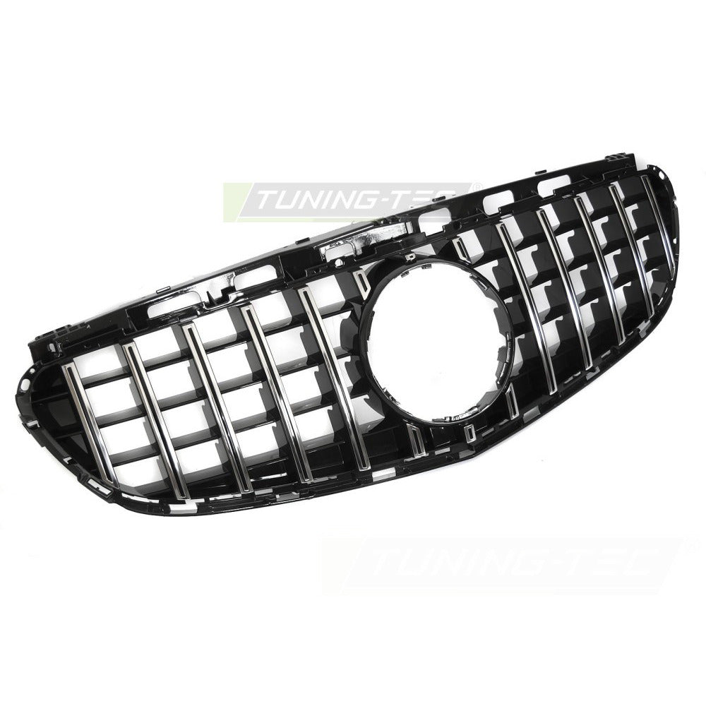 Griglia Sport Cromato Nero per Mercedes W212 (anni 2013-2016)