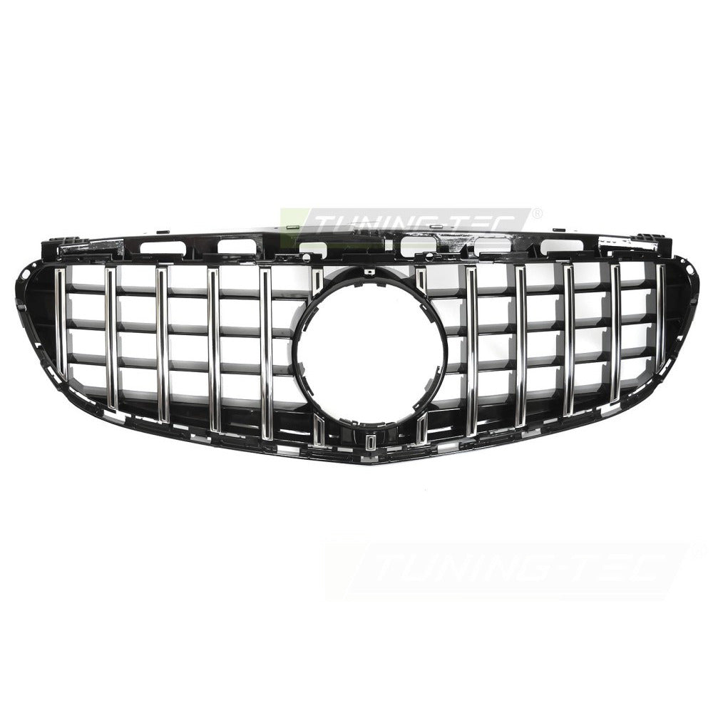Griglia Sport Cromato Nero per Mercedes W212 (anni 2013-2016)