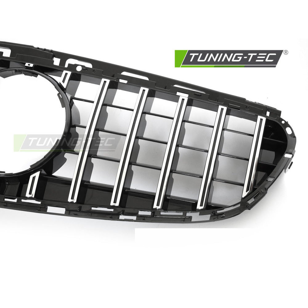 Griglia Sport Cromato Nero per Mercedes W212 (anni 2013-2016)