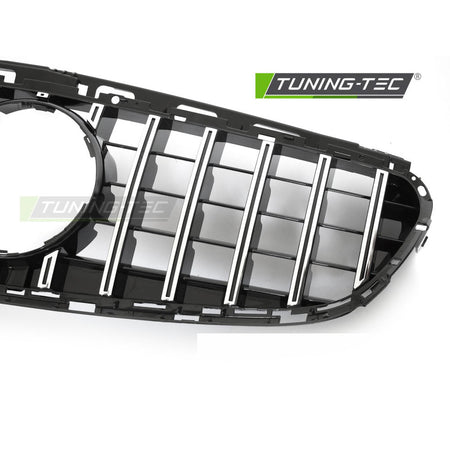 Griglia Sport Cromato Nero per Mercedes W212 (anni 2013-2016)