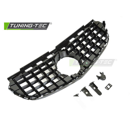 Griglia Sport Cromato Nero per Mercedes W212 (anni 2013-2016)
