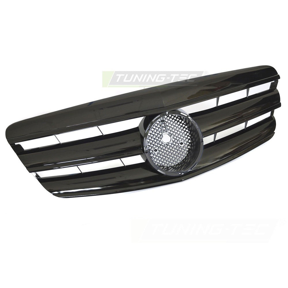 Griglia Sport Nero Lucido per Mercedes W221 (2005-2009) - Griglia Anteriore