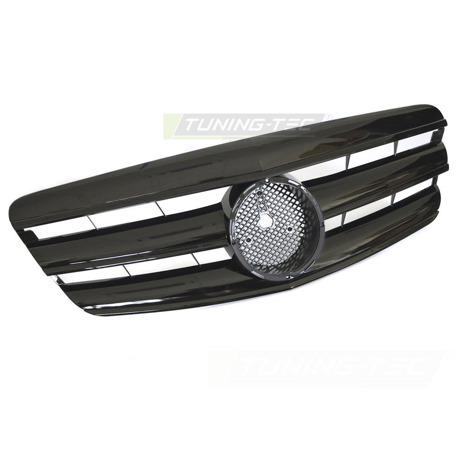 Griglia Sport Nero Lucido per Mercedes W221 (2005-2009) - Griglia Anteriore
